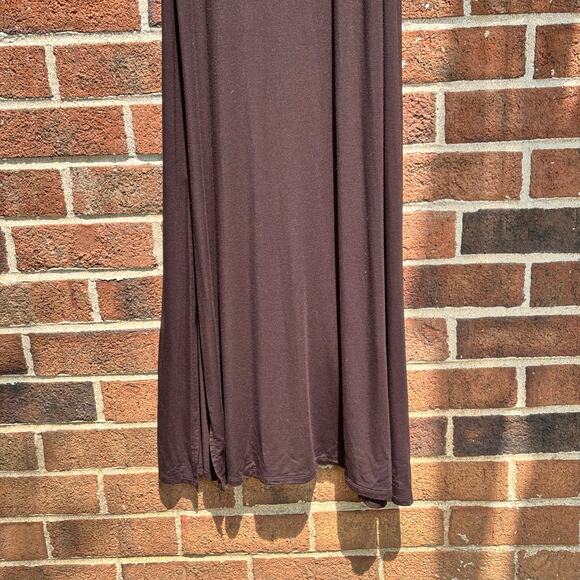 Banana Republic Heritage Stretch Brown Maxi Dress Size Small - Picture 12 of 12
